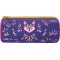 Maped - Trousse Ronde Mini Cute - Trousse Scolaire en Neoprene, Tissu Doux Anti-Dechirures - Trousse Violette