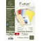Exacompta - Ref. 420200E - Paquet de 50 chemises semi-rigides Forever® 170 g/m2 - chemises 100% recyclees et certifiees Ange Ble