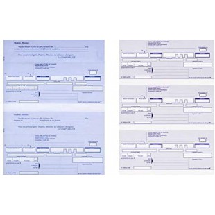 519 200 traites normalises lettres de change detachables a la feuille format 291*210 paquet de 100