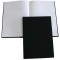 Lot de 3 : LEBON & VERNAY Registre toile Std 200p quadrille foliote 31x21 - Noir