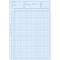 BLOC AUDIT CONTROLE INTERNE 297X210 80 P. BLEU CARREAUX AVEC EN-TETE DOSSIER