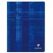 CLAIREFONTAINE Lot de 60 Cahiers pique 24x32 48p 90G seyes Couverture vernie Aleatoire