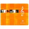 Clairefontaine - Cahiers, bloc-notes - Cahier pique Musique format a  L'italienne 22x17cm 48 pages