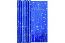 Lot de 30 : Clairefontaine 278099C - Un rouleau de papier Ciel Etoile 1m50x0m70 60g