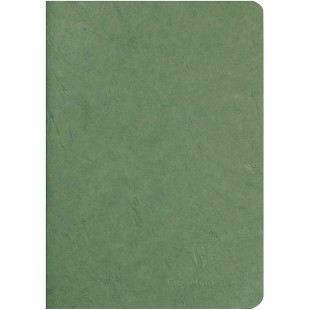 Clairefontaine 733163C Collection Age Bag Un Carnet Agrafe Vert - A5 14,8x21 cm - 96 Pages Lignees - Papier Blanc 90 