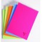 Lot de 5 : Bloc Linicolor Fresh format A4, 80 feuilles detachables 90 g/mÂ² reliure integrale, ligne