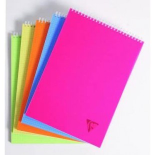 Lot de 5 : Bloc Linicolor Fresh format A4, 80 feuilles detachables 90 g/mÂ² reliure integrale, ligne