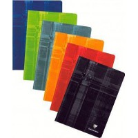 Lot de 10 : Cahier Metric A4, 80p./40 feuilles 90 g/m² piquees, quadrille 5x5
