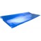 Clairefontaine 314113C - Un rouleau de papier metallise 1 face 2mx0m70 80g, Bleu