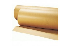 Rouleau de papier kraft brun, 60 g/m², 25m x 1m