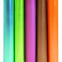 Rouleau de papier kraft couleur irise, 54 g/m², 2m x 0,70m, coloris assortis 5 teintes