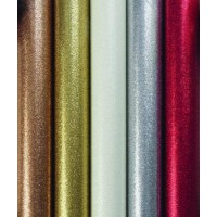Lot de 35 : Rouleau de papier uni paillete, 70 g/m², 1,5m x 0,70m, coloris assortis