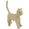 Chaton 13cm, en papier pulpe
