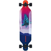 Schildkrot Longboard Freeride 41, differents Designs de Planche au Choix, erable 9 Couches encolle, Planche complete avec Suspen