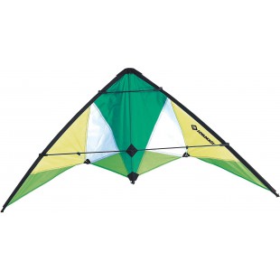 Schildkrot-970430 Schildkrot Stunt Kite 140, Cerf-Volant Acrobatique a  Deux Lignes, 10 Ans, 60x133cm, avec Cordons en Polyester