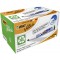 BIC Velleda 1751 ECOlutions Feutres pour Tableau Blanc Effacables a Sec a Pointe Moyenne Biseautee - Vert, Boite d