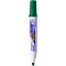 BIC Velleda 1751 ECOlutions Feutres pour Tableau Blanc Effacables a Sec a Pointe Moyenne Biseautee - Vert, Boite d