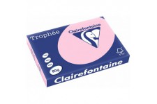 Clairefontaine Trophee Ramette de 500 feuilles papier couleur 80 g A3 Rose
