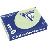 Clairefontaine Trophee Ramette de 500 feuilles papier couleur 80 g A4 Vert golf