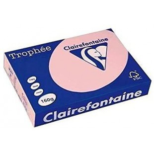 TROPHeE Lot de 4 Ramettes 250 Feuilles Papier 160g A4 210x297 mm Certifie FSC ROSE