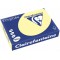 Clairefontaine Trophee Ramette de 250 feuilles papier couleur 160 g A4 Canari