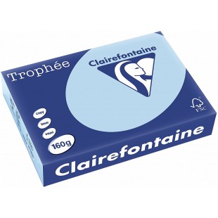 Clairefontaine Trophee 1106C Ramette de 250 feuilles A4 21 x 29,7 cm Bleu clair