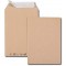 Boite de 500 pochettes kraft brun B5 176x250 90 g/m² bande de protection