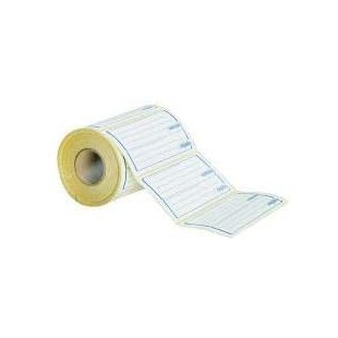 Rouleau de 500 etiquettes d'expedition 125 x 65 mm