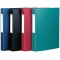 - Memphis - Classeur a anneaux - Format A4 - Polypropylene decoupe - Rouge