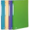 - Memphis - Classeur a anneaux - Format A4 - Polypropylene decoupe - Rouge
