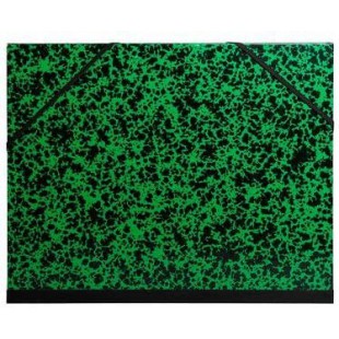 Carton a dessin Annonay vert a elastiques, 52x72 - Raisin