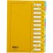 Extendos Mon Dossier 237.12 EL08 Trieur 12 compartiments Jaune