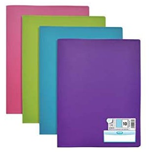 Lot de 10 : 100206142 Protege document en polypropylene Memphis assortis mode 60 vues 