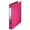 Lot de 10 : ESSELTE Classeurs a levier plastifie interieur/exterieur fuchsia vendu l'unite