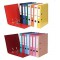 Lot de 10 : ESSELTE Classeurs a levier plastifie interieur/exterieur fuchsia vendu l'unite