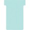 Nobo 2002006 Lot de 100 Fiches T indice 2 Bleu Clair
