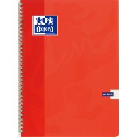 Cahier a  spirale 21x29 100 pages grands carreaux seyes oxford