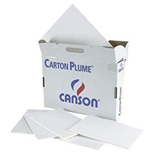 Lot de 17 : Canson 97393 Carton Plume A3 5 mm uni colore valisette 17F