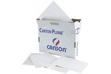 Lot de 17 : Canson 97393 Carton Plume A3 5 mm uni colore valisette 17F