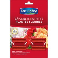 FERTILIGENE Batonnets Nutritifs Plantes Fleuries - 40 Batonnets