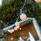 LUMI JARDIN Guirlande lumineuse extérieure connectable Party Milky - 20 globes guinguette - LED - 9,6 m - Blanc chaud