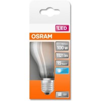 OSRAM Ampoule LED Standard verre dépoli 10W100 E27 froid