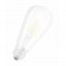 OSRAM Ampoule LED Edison clair filament 4,5W40 E27 chaud