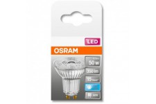 OSRAM Spot PAR16 LED 36° verre 4,3W50 GU10 froid