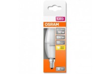 OSRAM Ampoule LED Flamme dépolie avec radiateur 7,5W60 E14 chaud