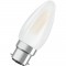 OSRAM Ampoule LED Flamme verre dépoli 4W40 B22 chaud