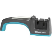 GARDENA Affûteur pour haches et couteaux – Poignée ergonomique – Butée de protection – Anti adhérence – (8712-20)