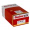 FISCHER - Cheville clou NF 8x100/60 avec collerette épaisse et clou tete fraisée - Boîte de 100