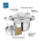 SEB P4624871 Clipso Minut Eco Respect Cocotte-minute 7,5L, Autocuiseur induction, 90% recyclable, Cuisson rapide, Fabriqué en Fr