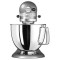 KITCHENAID 5KSM125ECU - Robot pâtissier Artisan - 4,8 L - Gris argenté